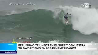 Perú sumó varios triunfos en surf y demuestra su favoritismo en Lima 2019