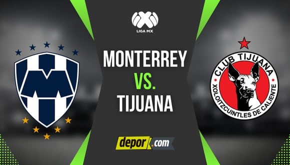 Monterrey vs. Tijuana EN VIVO vía FOX Sports: se miden por la fecha 11 del Apertura de Liga MX. (Diseño: Depor)