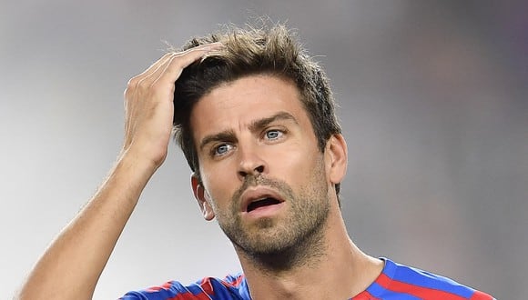 Gerard Piqué cuando aún era jugador del FC Barcelona (Foto: AFP)