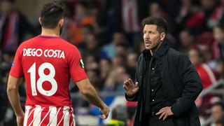 ¿Le puso la cruz? La postura de Simeone sobre el 'caso Diego Costa' en el Atlético de Madrid