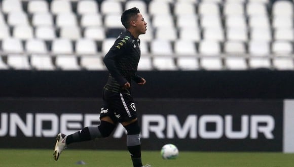 Alexander Lecaros lleva 66 minutos jugados en el Brasileirao. (Foto: Botafogo / Video: Premier)