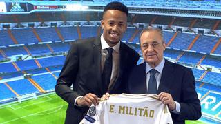 "Desde niño quería jugar en el mejor club del mundo": Eder Militao fue presentado como fichaje del Real Madrid