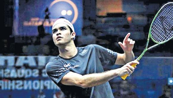 El squash peruano cuenta con una estrella de primer nivel. Se trata de Diego Elías. (Francisco Neyra)