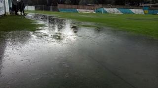 Quedó como una piscina: UTC vs. César Vallejo se suspendió debido a una intensa lluvia en Cajabamba [FOTOS]
