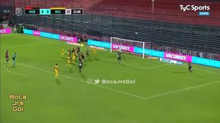 Dedicado a Carlitos: Izquierdoz se elevó y marcó el 1-0 del Boca Juniors vs. Newell’s [VIDEO]