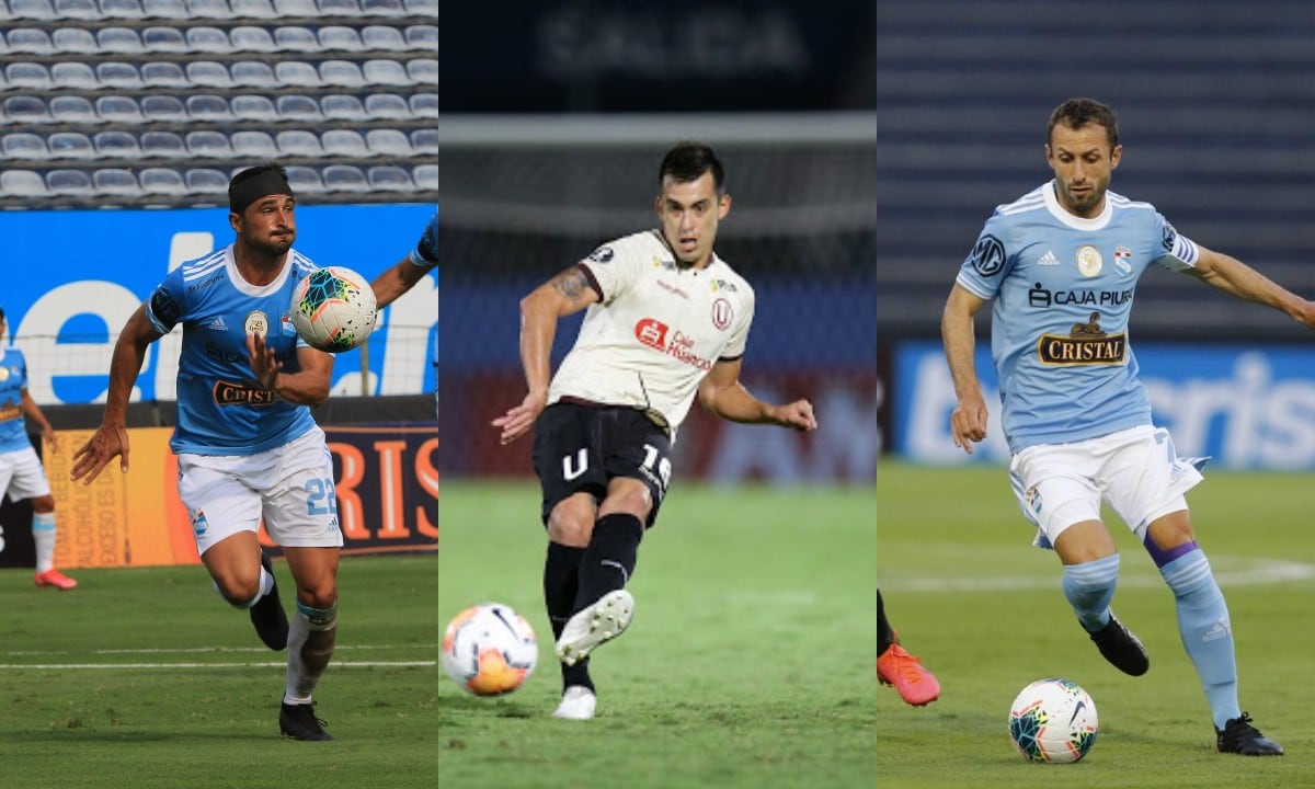 Jugadores cremas y celestes con más rodaje en la Copa Libertadores. (Fotos: Liga 1 / Agencias)