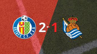 Getafe derrotó 2-1 en casa a Real Sociedad