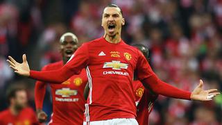 ¡Tremendo! Ibrahimovic ya entrena con el Manchester United y volvería en diciembre