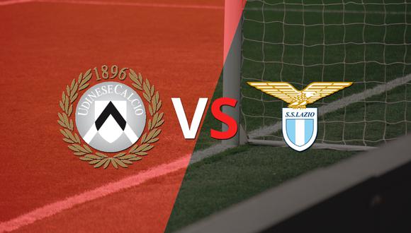 Al comienzo del segundo tiempo Udinese y Lazio empatan 1-1