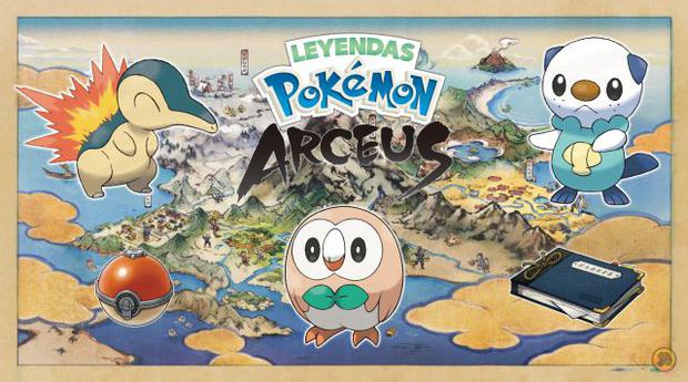 Initials of Legends Pokémon Arceus. (Photo: capture)