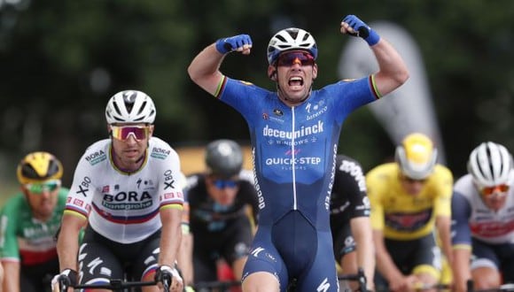 Marc Cavendish ganó la Etapa 4 del Tour de Francia 2021 entre Redon y Fougeres. (Tour de Francia)