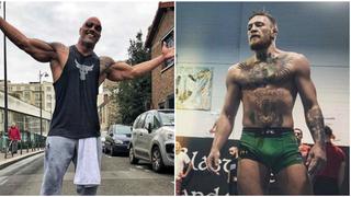 De un rey a otro: The Rock y Conor McGregor intercambian halagos en Instagram