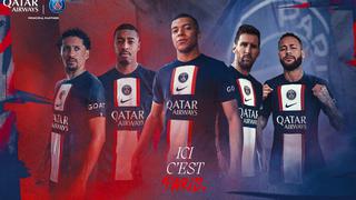 Con Mbappé y nuevo patrocinador: PSG presentó la camiseta para la temporada 2022-23