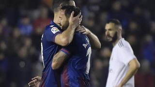 ¡Hay nuevo líder! Real Madrid cayó 1-0 ante Levante y Barcelona celebra el liderato de LaLiga