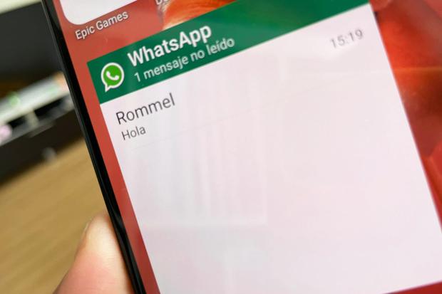 Se puede quitar en linea en whatsapp