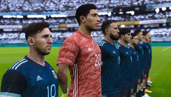 PES 2021: Así luce Lionel Messi y la selección argentina en el simulador de Konami