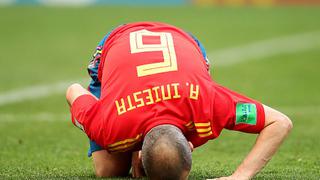 "No ha sido la mejor despedida": las duras palabras de Andrés Iniesta tras ser eliminado del Mundial