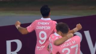 Puso el empate en el Nacional: Zampedri y el  1-1 en el Sporting Cristal vs. U. Católica [VIDEO]
