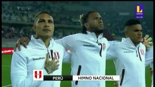 Con su gente, con su hinchada: así se entonó el himno nacional en el Perú vs. Uruguay [VIDEO]