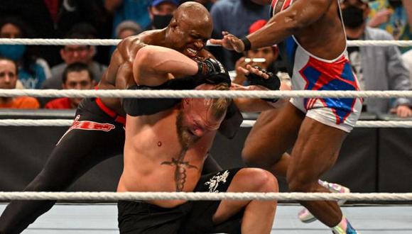 Bobby Lashley podría enfrentar a Brock Lesnar por el título de WWE. (WWE)
