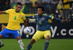 Resumen del partido: Colombia cayó 1-0 ante Brasil por la fecha 13 de las Eliminatorias Qatar 2022
