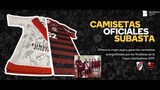 River Plate vs. Flamengo: camisetas autografiadas por los finalistas serán subastadas