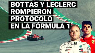 Polémica en la Fórmula 1, Valtteri Bottas y Charles Leclerc violaron el protocolo y abandonaron las burbujas