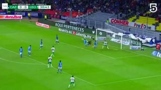 Andrés Mosquera anotó el 1-0 de León vs. Cruz Azul en el Estadio Azteca [VIDEO]
