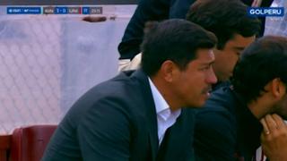 No lo puede creer: la desazón de Nicolás Córdova tras encajar el tercer gol en Juliaca [VIDEO]