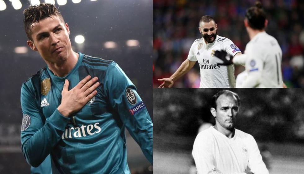 Estos son los goleadores históricos en Real Madrid. (Fotos: Difusión)