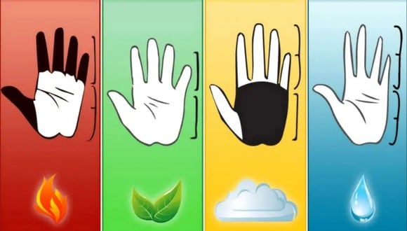 En esta imagen se aprecia cuatro manos. Ninguna es igual a la otra. (Foto: namastest.net)