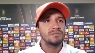 “A nosotros nos pagan por hacer caso”: el dardo de Manco tras goleada en Libertadores [VIDEO]