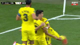 Batacazo en Gdansk: gol de Moreno para el 1-0 de Villarreal vs. Manchester United [VIDEO]