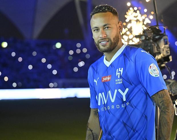 Neymar signed a two-year contract with Al Hilal of Saudi Arabia with the option to renew for one more.  (Photo: Getty Images)