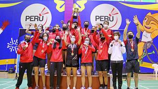 Vuelven las medallas: Perú se consagró campeón sudamericano de bádminton en la Videna