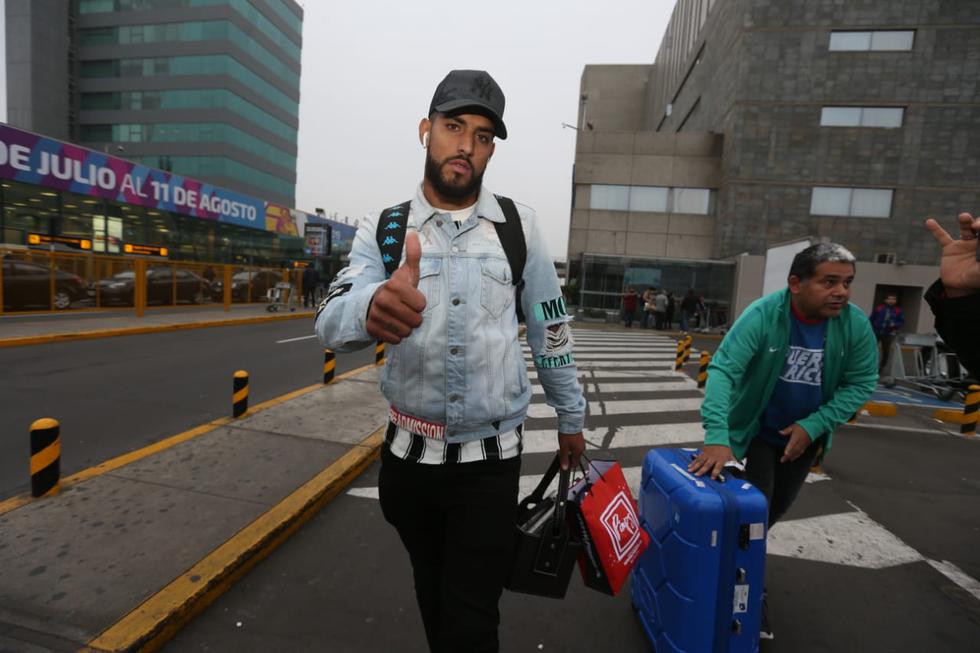 Adrián Balboa llegó a Lima para ser el nuevo '9' de los íntimos. (Foto: Violeta Ayasta)