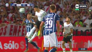 Ya son líderes: Matías Suárez anotó el 1-0 de River Plate contra Godoy Cruz por la Superliga Argentina [VIDEO]