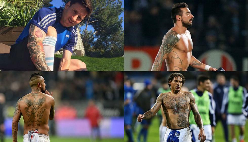 Aquí te mostramos los mejores tatuajes de la Copa América Centenario (Getty Images).