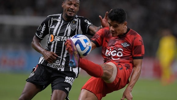 Libertad venció 0-1 a Atlético Mineiro por la Copa Libertadores 2023 | Foto: AFP