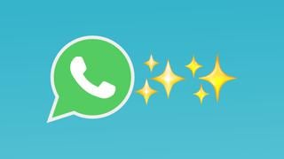 Conoce el verdadero significado del emoji de los “destellos” de WhatsApp