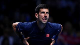 Novak Djokovic perdió los papeles en su debut en el ATP World Tour Finals 2016