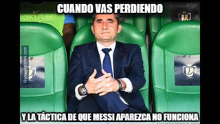 ¡Valverde el gran protagonista! Los memes de la derrota del Barcelona ante Valencia por Copa del Rey [FOTOS]