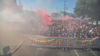 El estadio recibirá 70 mil húngaros: la fiesta previa de los hinchas como si no hubiera pandemia [VIDEO]