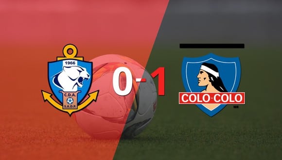 Por la mínima diferencia, Colo Colo se quedó con la victoria ante D. Antofagasta en Municipal de Calama