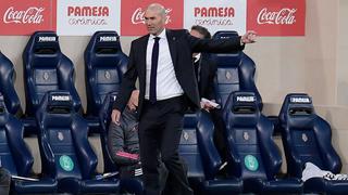 “Perdemos dos puntos claramente”: Zinedine Zidane tras el empate ante Villarreal en LaLiga