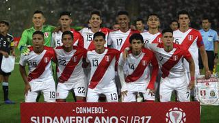 El once de Perú para clásico ante Chile por el Hexagonal Final del Sudamericano Sub 17 [FOTOS]
