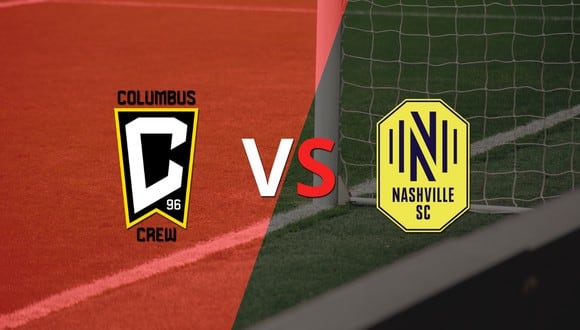 Termina el primer tiempo con una victoria para Nashville SC vs Columbus Crew SC por 1-0