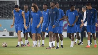 El sueño del ‘bi’ crece: Francia entrenó con toda su gente para la final del Mundial ante Argentina