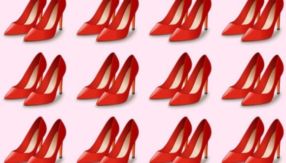 Un acertijo visual exige a sus participantes encontrar el par de zapatos de tacón diferentes a los demás en menos de 10 segundos. | Crédito: depositphotos.com / smalljoys.tv
