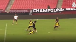 ¡Basta, Kubo, basta! Dejó tres en el camino y anotó golazo en los entrenamientos del Real Madrid [VIDEO]